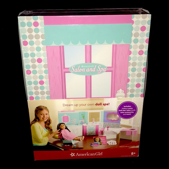 American Girl Salon and Spa set 🆕. - Picture 1 of 7